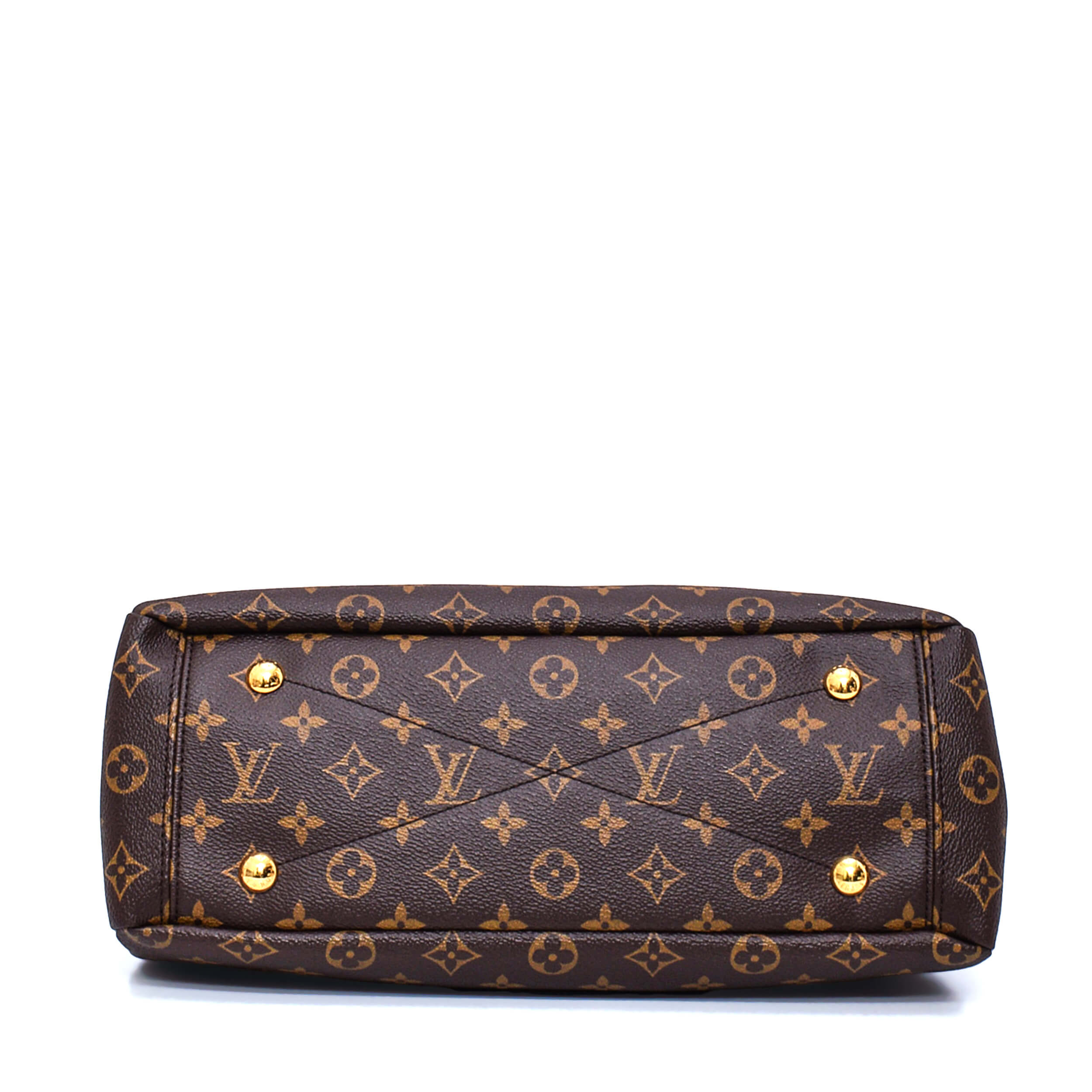 Louis Vuitton - Monogram Canvas&Brown Pallas MM Bag 